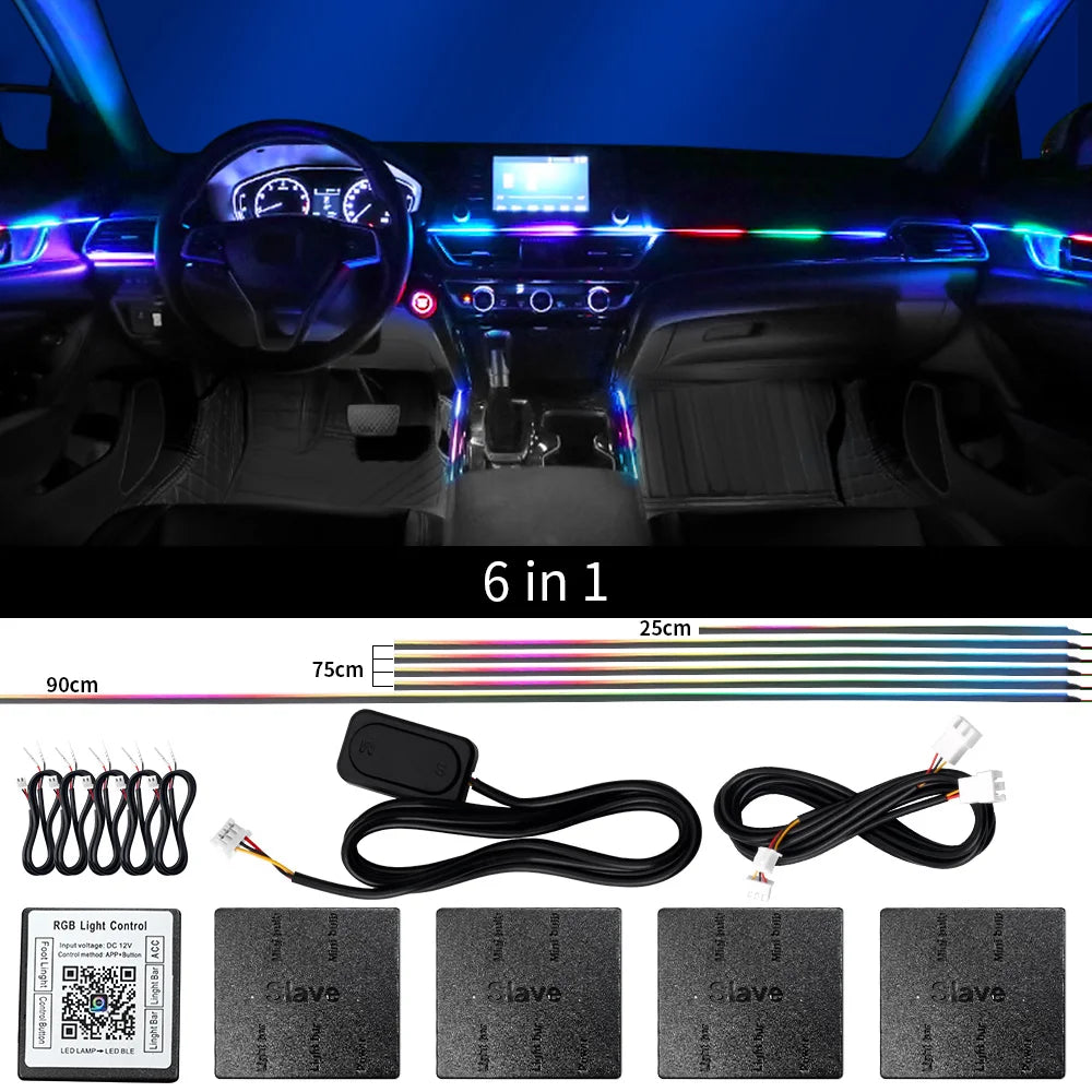 Full Color RGB Neon Acrylic Strip