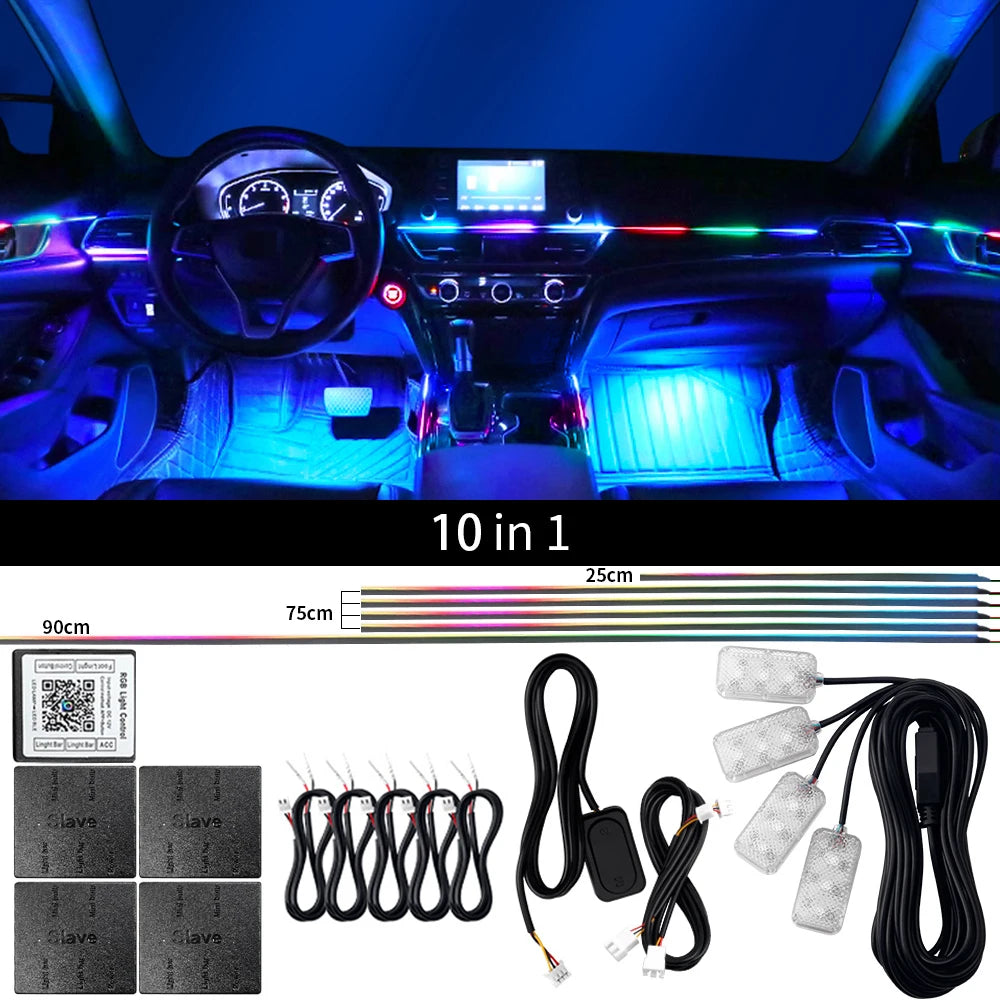 Full Color RGB Neon Acrylic Strip