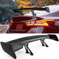 Universal 57" 3D GT JDM Racing Carbon Fiber Rear Wing Spoiler