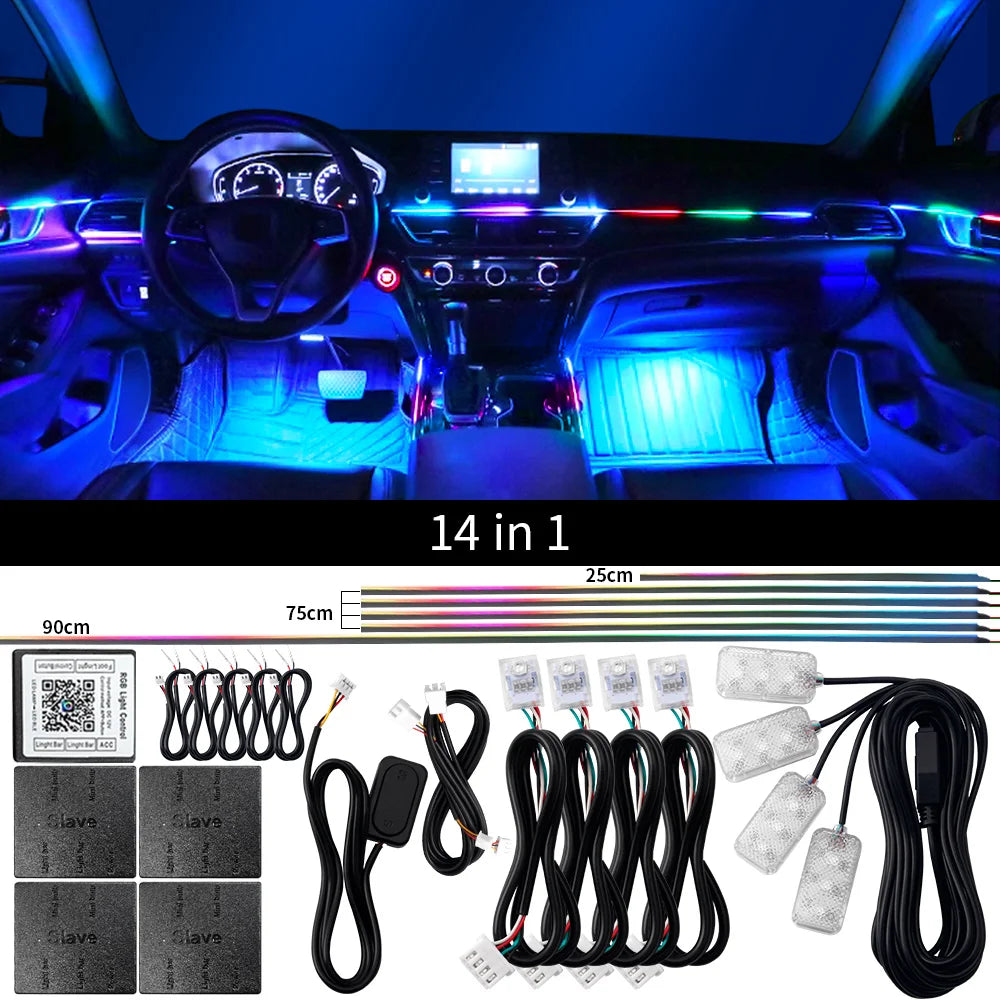 Full Color RGB Neon Acrylic Strip