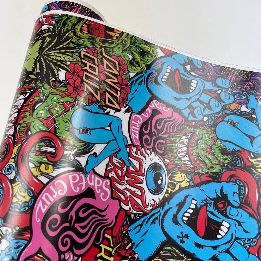 Graffiti Sticker Bomb Car Wrap Vinyl Film